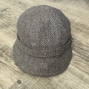 Doogan Donegal Tweed Men’s 100% Donegal Tweed Tan Size 57 Made In Ireland